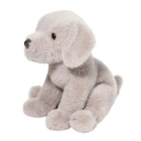 Douglas Dog Argento Silver Lab, Floppy - Treasure Island Toys