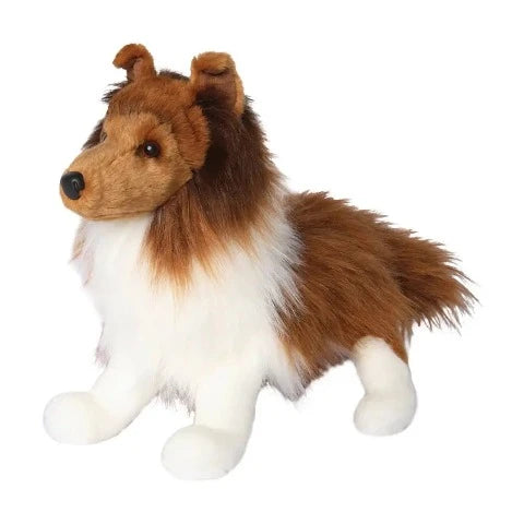 Douglas Dog Whispy Sheltie - Treasure Island Toys