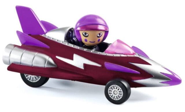 Djeco Crazy Motors- Miss Burgundy - Treasure Island Toys