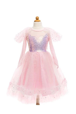 Great Pretenders Dress - Elegant in Pink, Size 3-4 - Treasure Island Toys