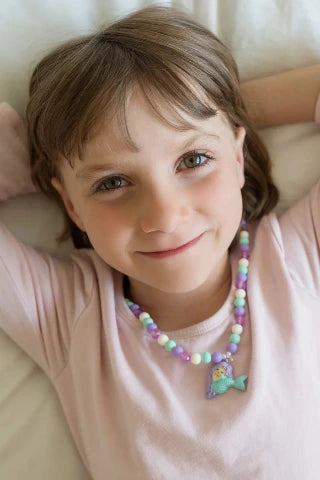 Great Pretenders Fashion - Matte Mermaid Necklace - Treasure Island Toys