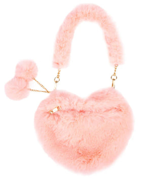 Great Pretenders Purse - Peach Passion Furry Bag - Treasure Island Toys
