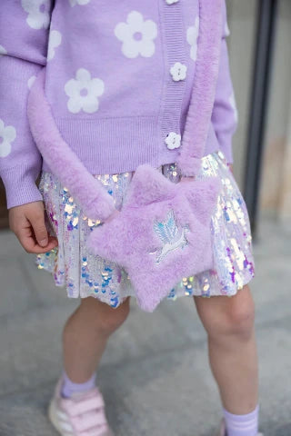 Great Pretenders Purse - Amazing Alicorn Furry Bag - Treasure Island Toys