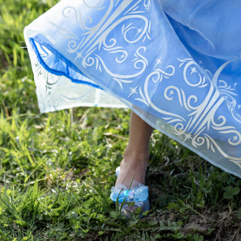 Great Pretenders Shoes - Dancing Diva, Blue - Treasure Island Toys