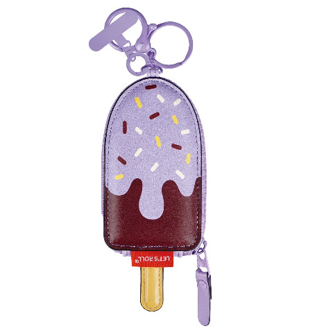 Let's Roll Popsicle Bag Charm Taro Cocoa