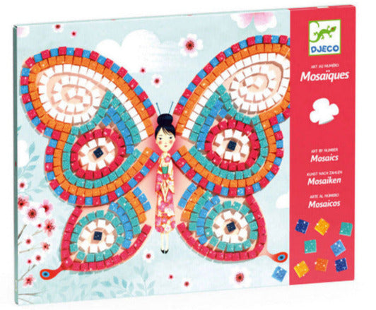 Djeco Art Kit - Mosaics Butterflies - Treasure Island Toys
