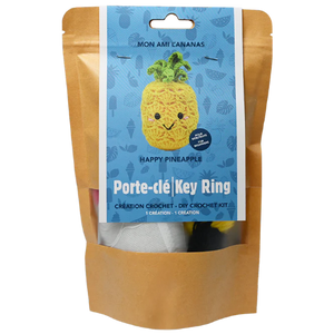 PBI Art DIY Crochet Key Ring Pineapple Kit