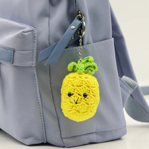 PBI Art DIY Crochet Key Ring Pineapple Kit