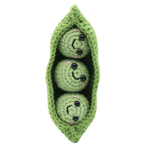 PBI Art DIY Crochet Key Ring Pea Pod Kit - Treasure Island Toys