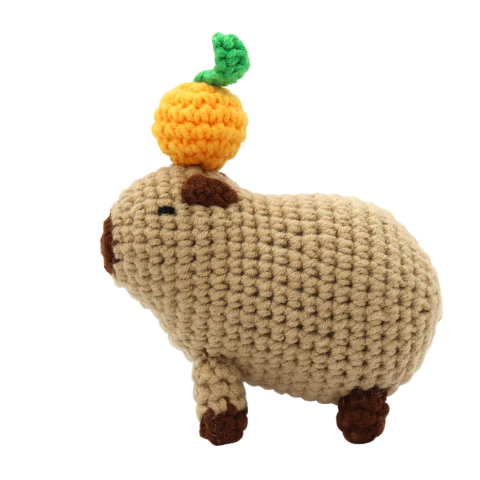 PBI Art DIY Crochet Amigurumi Chill Capypara Kit - Treasure Island Toys