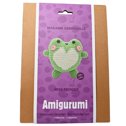 PBI Art DIY Crochet Amigurumi Froggy - Treasure Island Toys