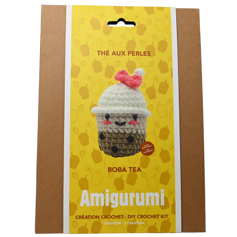 PBI Art DIY Crochet Amigurumi Boba Tea Kit - Treasure Island Toys