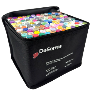 Deserres Alcohol Dual-Tip Markers, 120 Piece - Treasure Island Toys