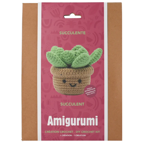 PBI Art DIY Crochet Amigurumi Succulent - Treasure Island Toys