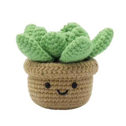 PBI Art DIY Crochet Amigurumi Succulent - Treasure Island Toys