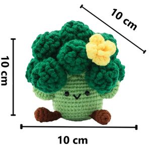 PBI Art DIY Crochet Amigurumi Mini Broccoli Buddy