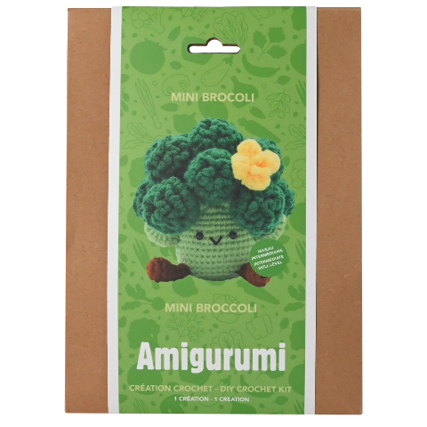 PBI Art DIY Crochet Amigurumi Mini Broccoli Buddy