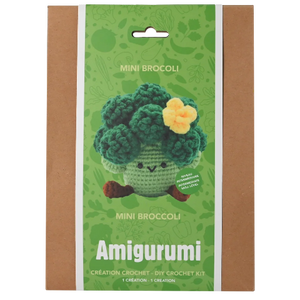 PBI Art DIY Crochet Amigurumi Mini Broccoli Buddy