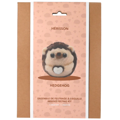 PBI Art Needle Felting Hedgehog - Treasure Island Toys