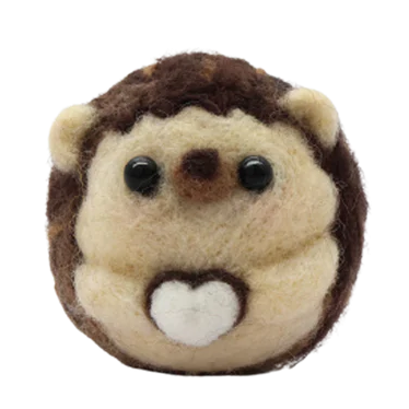 PBI Art Needle Felting Hedgehog - Treasure Island Toys