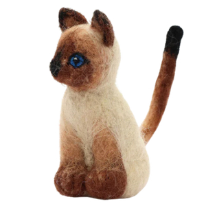 PBI Art Needle Felting Tonkinese Cat - Treasure Island Toys