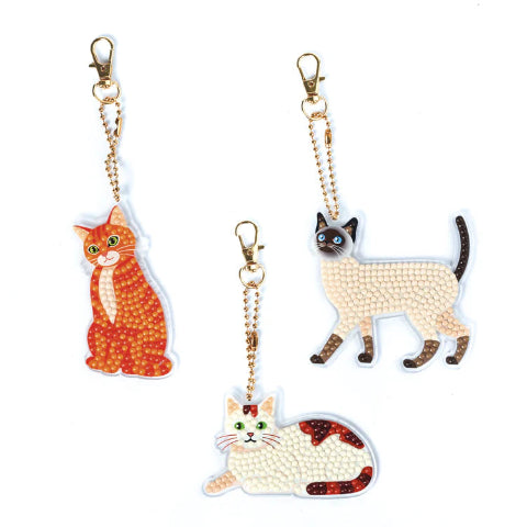 PBI Art DIY Diamond Art Keychain Cats - Treasure Island Toys