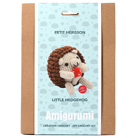 PBI Art DIY Crochet Amigurumi Heart Hedgehog - Treasure Island Toys