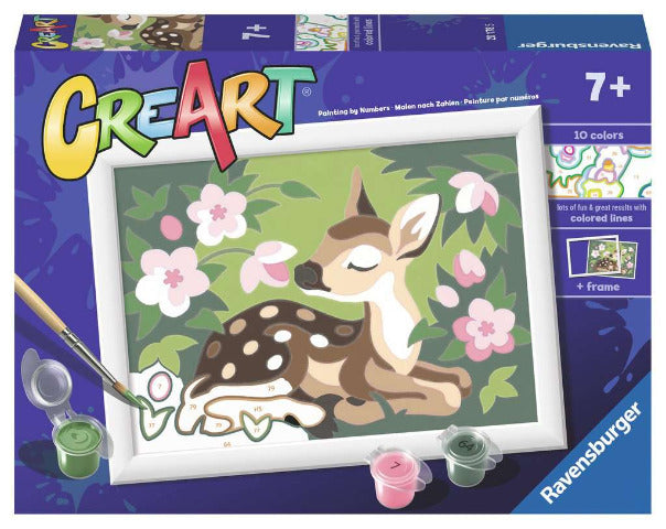 Ravensburger CreArt Floral Fawn - Treasure Island Toys