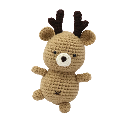 PBI Art DIY Crochet Amigurumi Reindeer - Treasure Island Toys