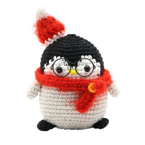 PBI Art DIY Crochet Key Ring Holiday Penguin - Treasure Island Toys