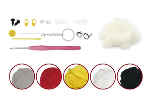 PBI Art DIY Crochet Key Ring Holiday Penguin - Treasure Island Toys