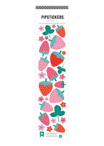Pipsticks Pipstickers Fuzzy Strawberries - Treasure Island Toys