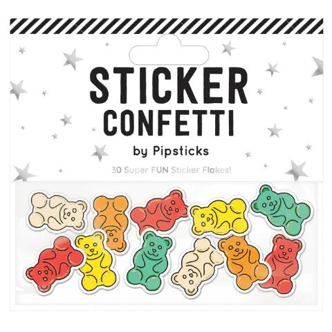 Pipsticks Confetti Stickers Yummy Gummy - Treasure Island Toys