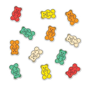 Pipsticks Confetti Stickers Yummy Gummy - Treasure Island Toys