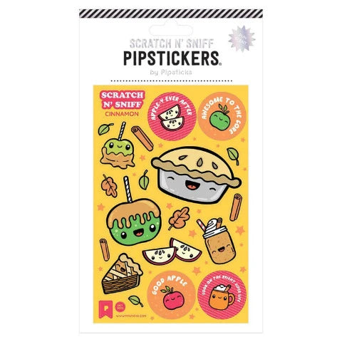 Pipsticks Scratch & Sniff Stickers Awesome to the Core - Treasure Island Toys