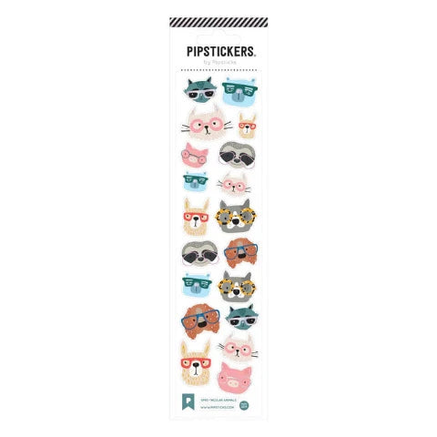 Pipsticks Pipstickers Skinny Spec-tacular Animals - Treasure Island Toys