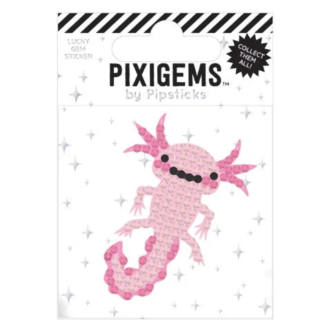 Pipsticks Pixigems Alvin Axolotl - Treasure Island Toys