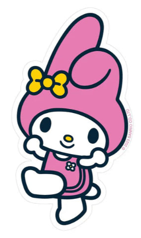 Pipsticks Vinyl Sticker Hello Kitty My Melody Elite Gymnast - Treasure Island Toys