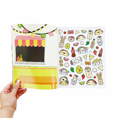 Pipsticks Draw-Along Food Stickers