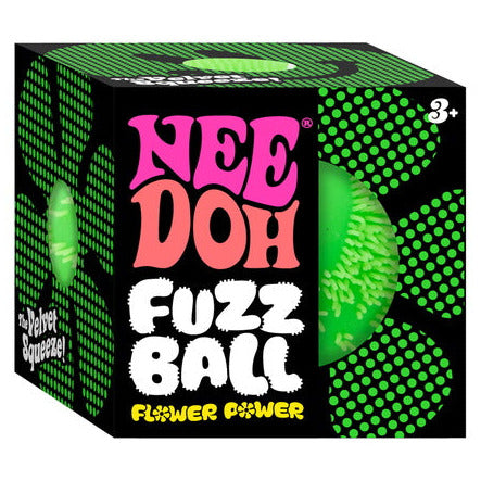 NeeDoh Fuzz Ball Flower Power - Treasure Island Toys