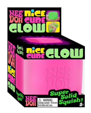 NeeDoh Nice Cube Glow - Treasure Island Toys