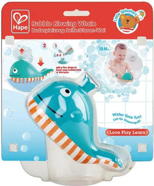 Hape Bath Bubble Blowing Whale - Treasure Island Toys