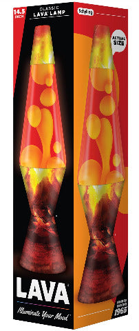 LAVA Lamp Erupting Crater, 14.5 Inches - Treasure Island Toys