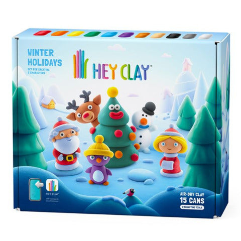 Hey Clay Winter Holidays - Treasure Island Toys