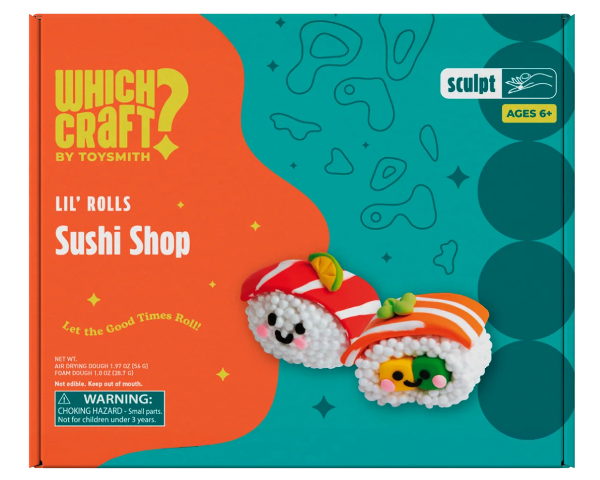 Which Craft Sculpt Lil' Rolls Sushi Shop - Treasure Island Toys