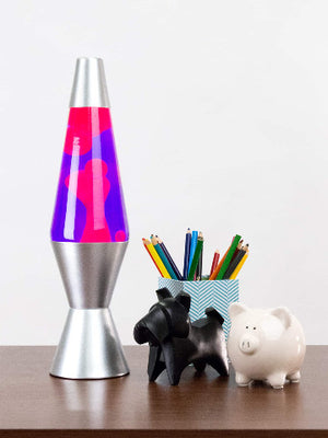 LAVA Lamp Pink/Purple, 14.5 Inches - Treasure Island Toys
