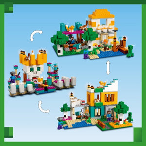 LEGO Minecraft The Crafting Box 4.0 - Treasure Island Toys