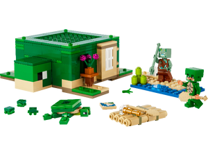 Lego Minecraft The Turtle Beach House - Treasure Island Toys