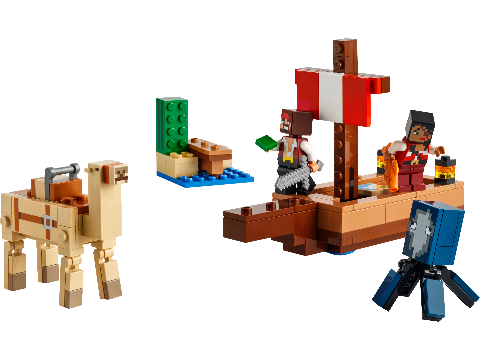 LEGO Minecraft The Pirate Ship Voyage - Treasure Island Toys