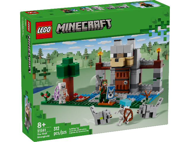 LEGO Minecraft The Wolf Stronghold - Treasure Island Toys